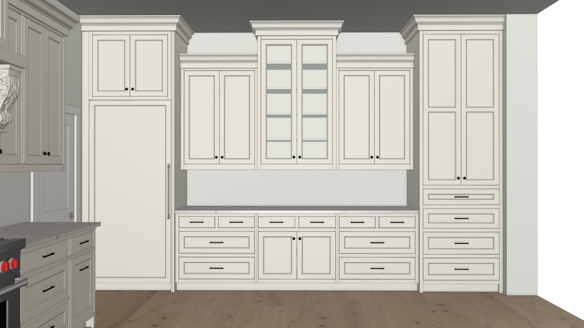 Design & discovery — design wall and 3D rendering review